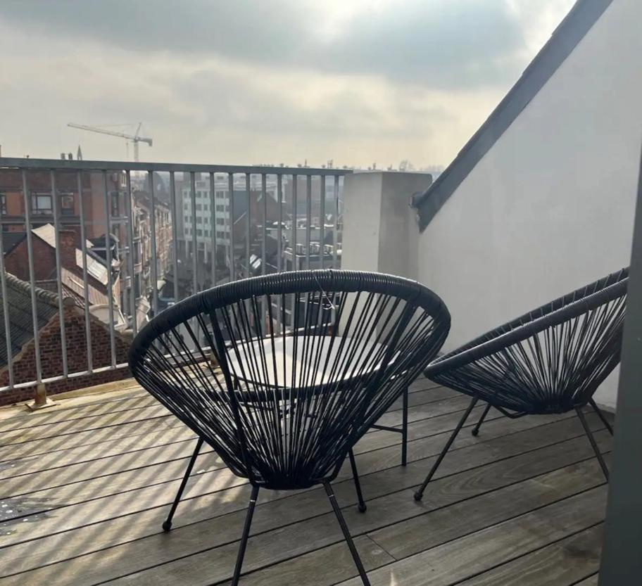 New Apartment With Big Terrace And Great Views! Leuven Dış mekan fotoğraf