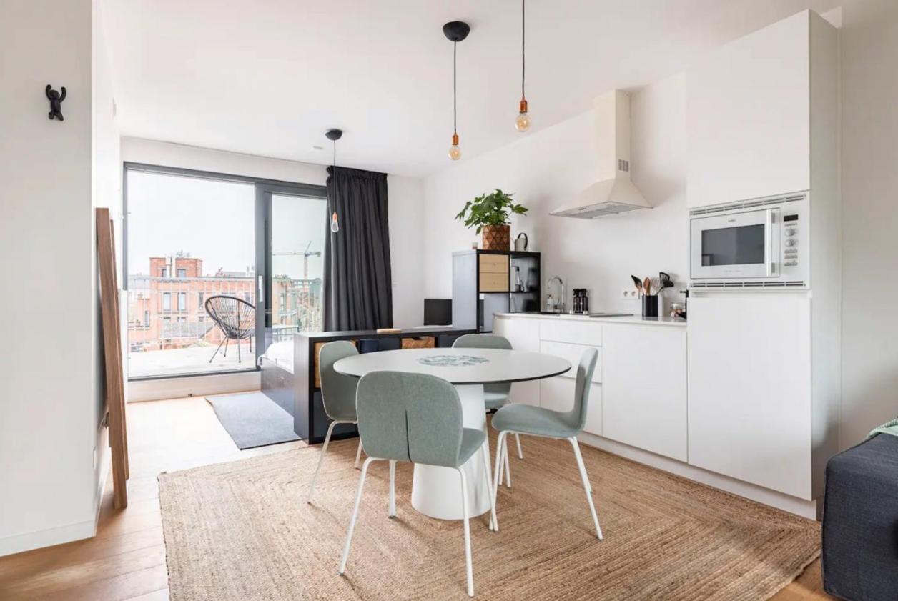 New Apartment With Big Terrace And Great Views! Leuven Dış mekan fotoğraf