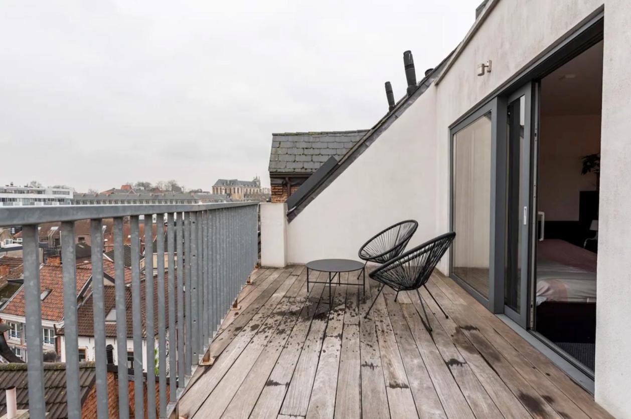 New Apartment With Big Terrace And Great Views! Leuven Dış mekan fotoğraf